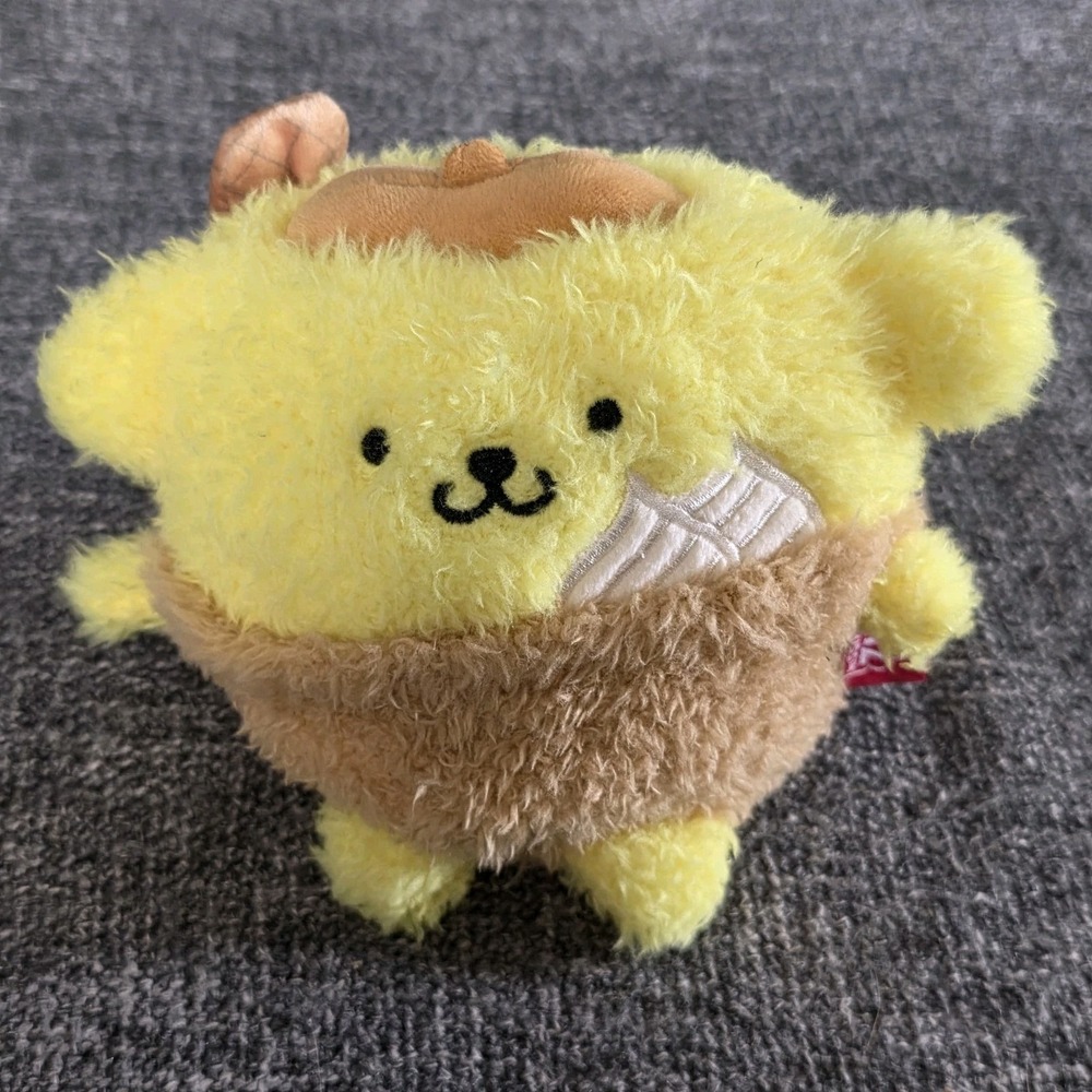 BumBumz Sanrio Hello Kitty Food Truck Pompompurin Ice Cream Plush 4.5 Inch